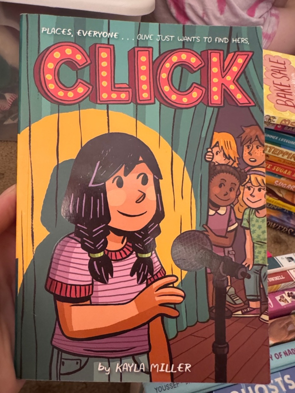 CLICK Kids Graphic Novel - Pink Cover by